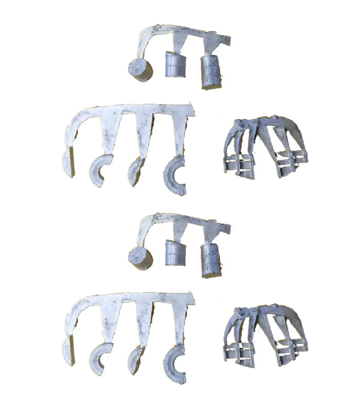 Low Tide Junk Set - Metal Detail Part HO Scale