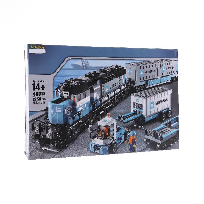 Educational toys for teaching economics concepts​ Lpn 40013 Train Blocks