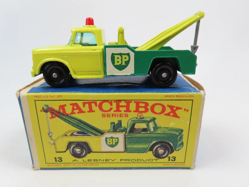 Matchbox No.13 Dodge Wreck Truck, Very Near Mint/Boxed!