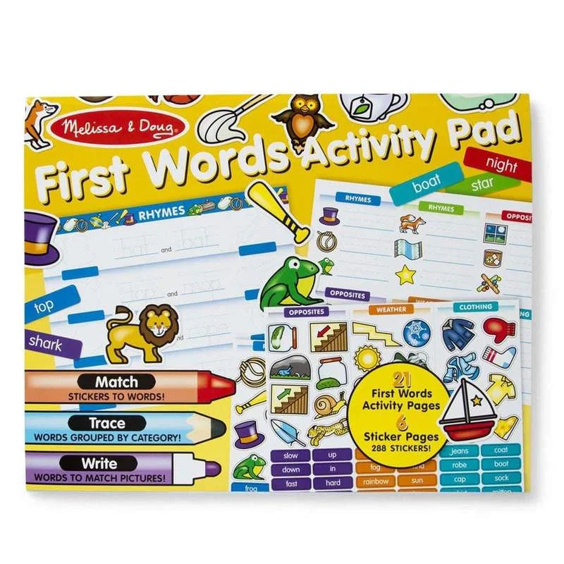 Geography - learning educational toys for kids​ Melissa & Doug- Activity Pad