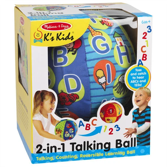 Educational toys for teaching literature concepts Melissa & Doug - 2 in 1 Talking Ball Educational toys for teaching literature concepts Melissa & Doug - 2 in 1 Talking Ball