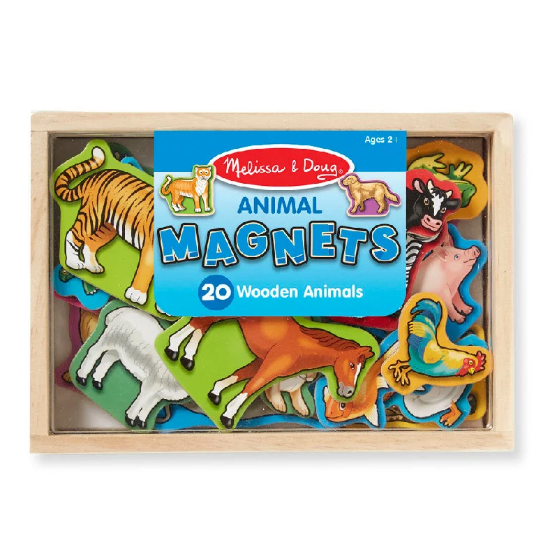 Educational toys for teaching time management​ Melissa & Doug - Animal Magnets