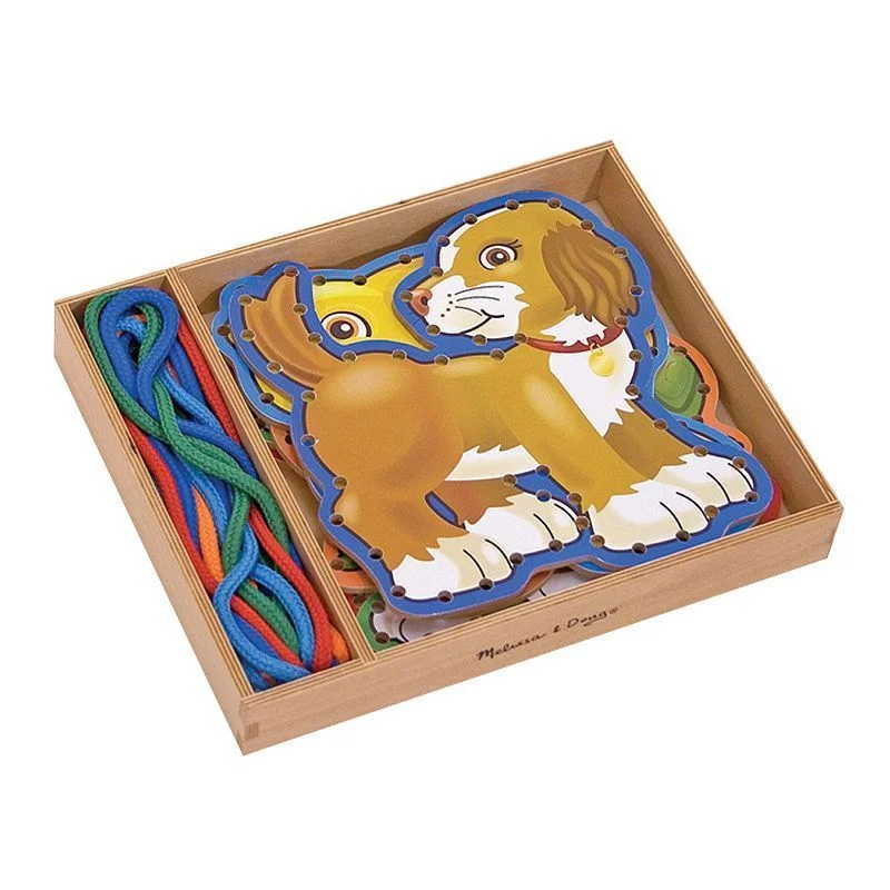 Educational toys for promoting social skills in kids Melissa & Doug - Lace and Trace - Pets Educational toys for promoting social skills in kids Melissa & Doug - Lace and Trace - Pets