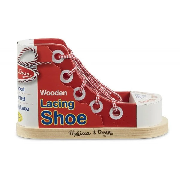 Educational toys for teaching foreign languages​ Melissa & Doug - Lacing Shoe