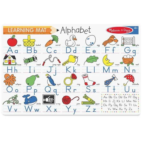 Language - learning educational toys for young children Melissa & Doug - Learning Mats Language - learning educational toys for young children Melissa & Doug - Learning Mats