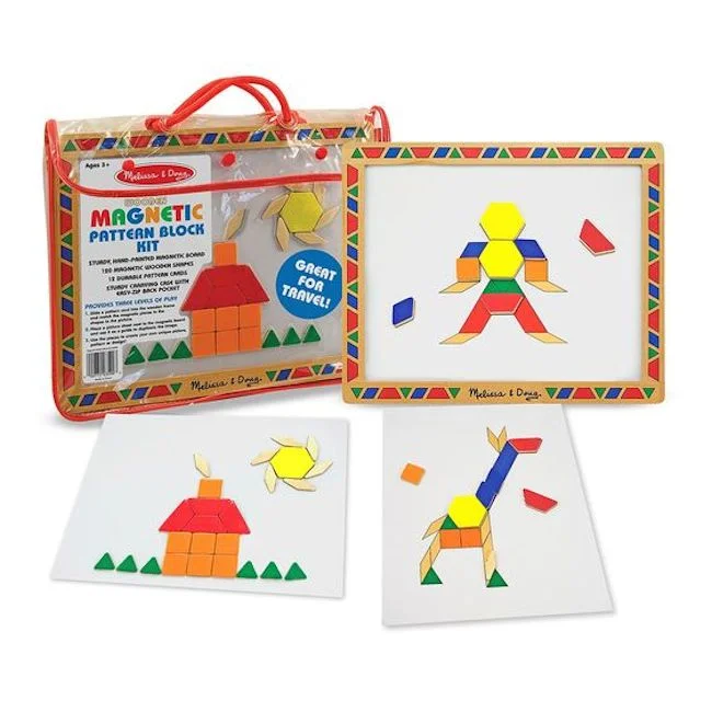 Educational toys for teaching anthropology concepts Melissa & Doug - Magnetic Pattern Block Kit Educational toys for teaching anthropology concepts Melissa & Doug - Magnetic Pattern Block Kit