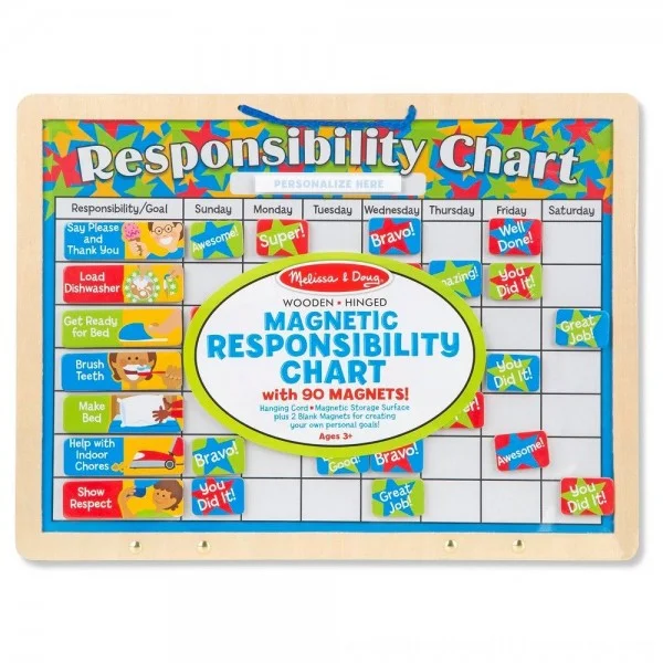 Educational toys for teaching 5G technology concepts Melissa & Doug - Magnetic Responsibility Chart Educational toys for teaching 5G technology concepts Melissa & Doug - Magnetic Responsibility Chart