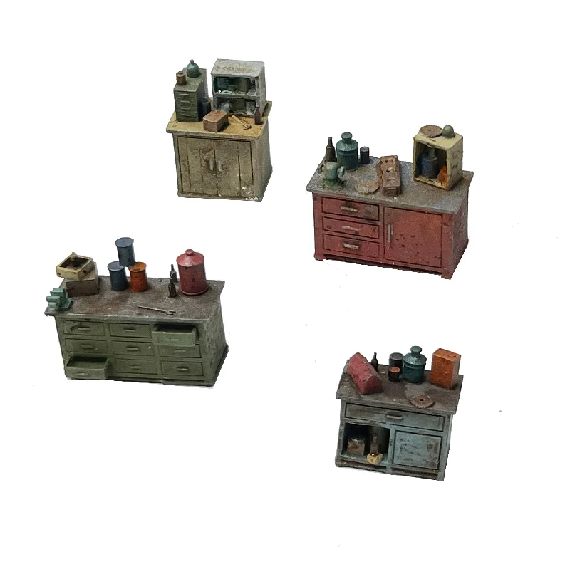 Metal Work Cabinets  - Resin Detail Part HO Scale
