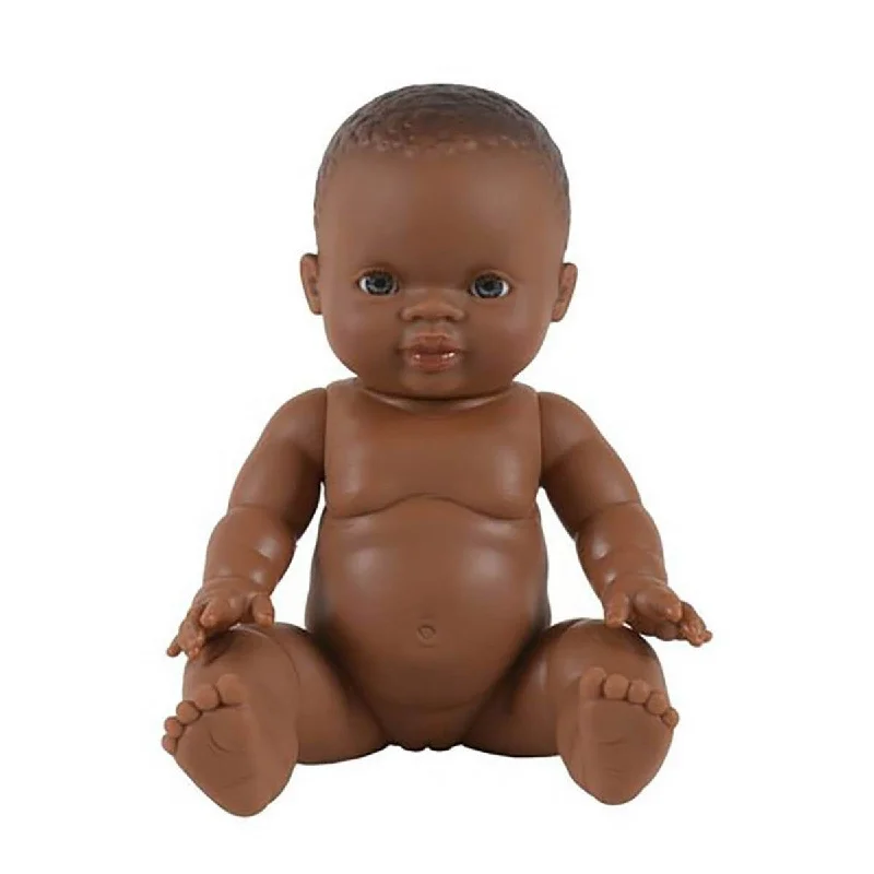 Dolls with sports - team - themed accessories for fan support​ Minikane Kamala doll