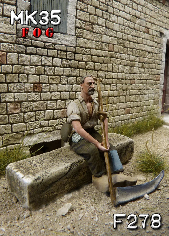 MK35 FoG models 1/35 scale resin figure kit The Farmer Amédée