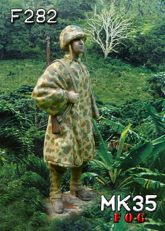 MK35 FoG models 1/35 scale resin figure WW2 US Marine - Peleliu - Palaos Islands - September 1944