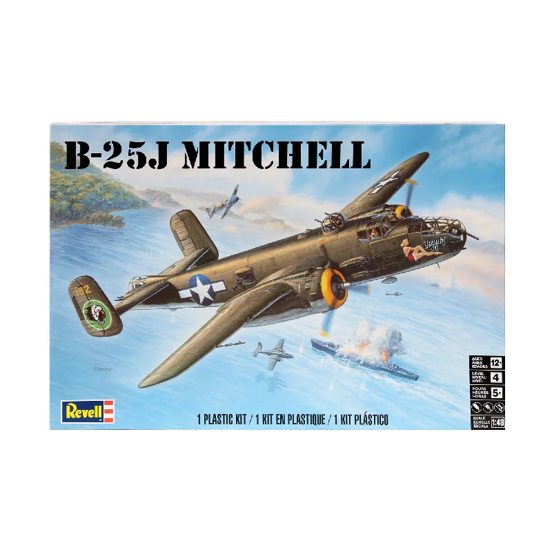 Military tank model toys for collectors interested in warfare history Model Plane Kit - B-25J Mitchell Military tank model toys for collectors interested in warfare history Model Plane Kit - B-25J Mitchell