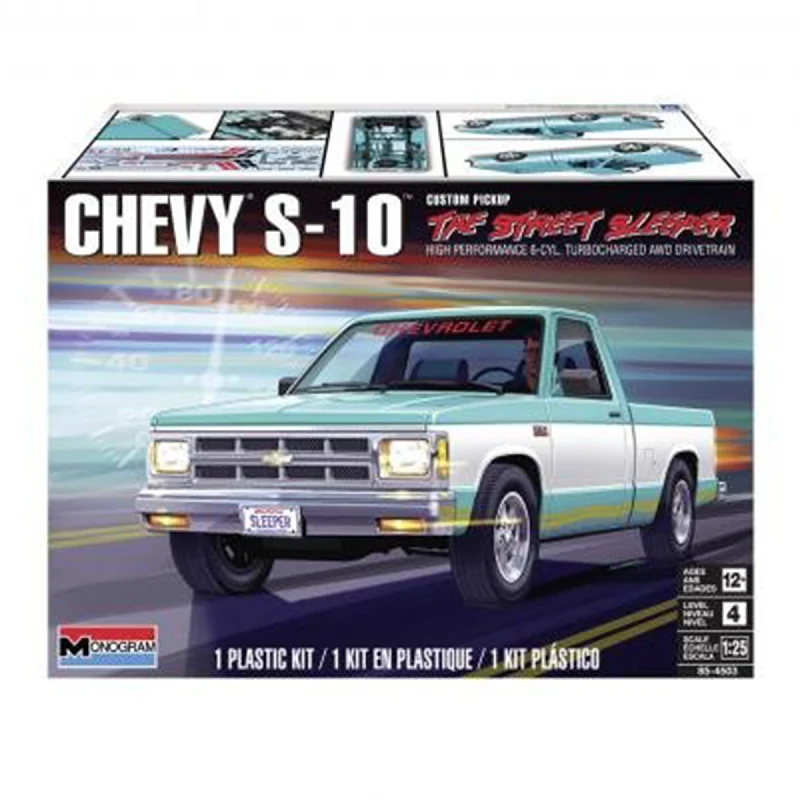 Japanese - temple model toys for Asian - culture exploration Model Set - Chevy S-10 Custom Pickup Japanese - temple model toys for Asian - culture exploration Model Set - Chevy S-10 Custom Pickup