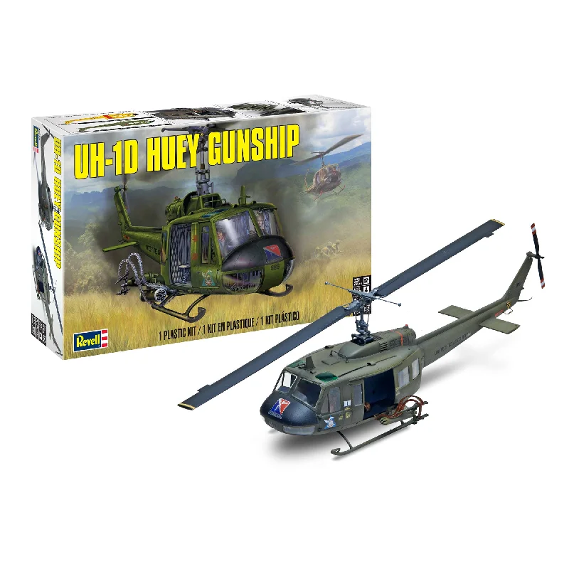 Art - gallery model toys for art - appreciation scenarios Model Set - UH-1D Huey Gunship Art - gallery model toys for art - appreciation scenarios Model Set - UH-1D Huey Gunship