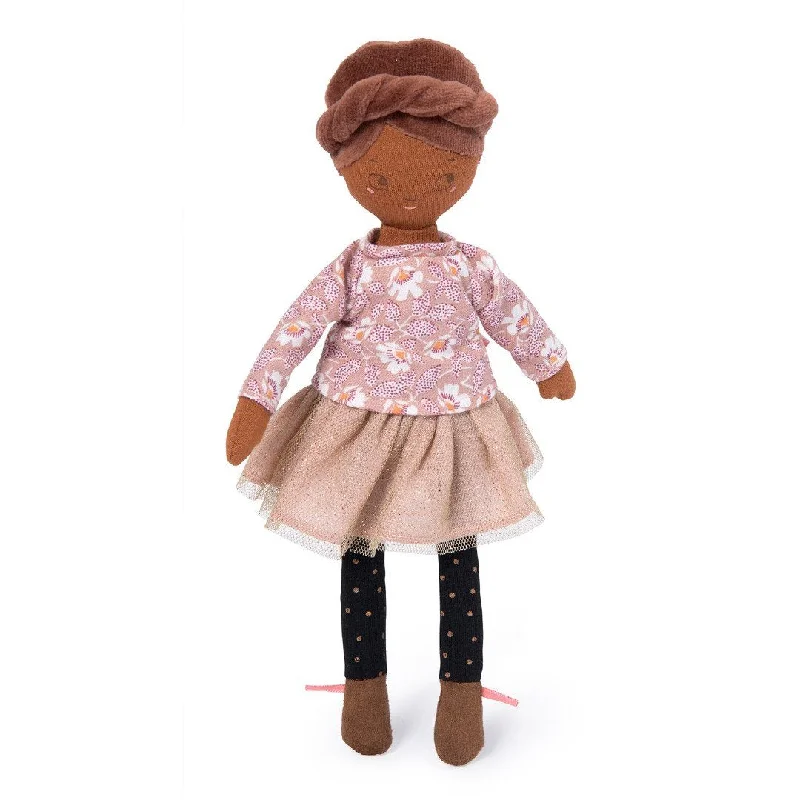Dolls with superhero - themed accessories for heroic play Moulin Roty les parisiennes mademoiselle Rose Dolls with superhero - themed accessories for heroic play Moulin Roty les parisiennes mademoiselle Rose