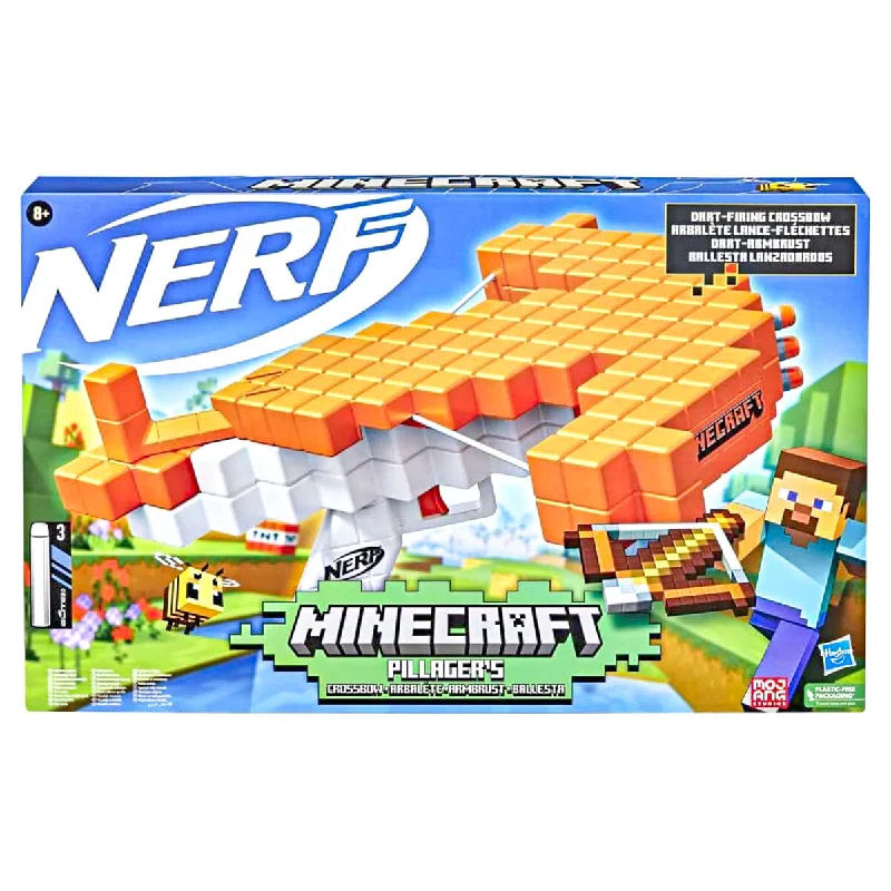 Outdoor toys for preschools to enhance learning Nerf Minecraft Pillager's Foam Dart-Firing Crossbow Outdoor toys for preschools to enhance learning Nerf Minecraft Pillager's Foam Dart-Firing Crossbow