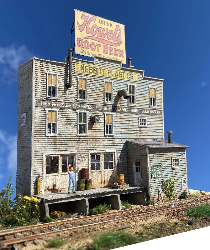 Nesbitt Plastics -  HO Scale Background Kit