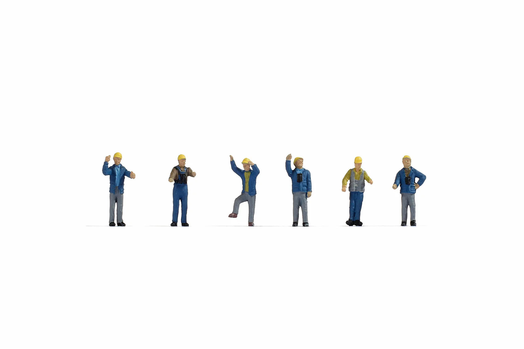 Noch 15279 HO/OO Gauge Railway Shunters (6) Figure Set