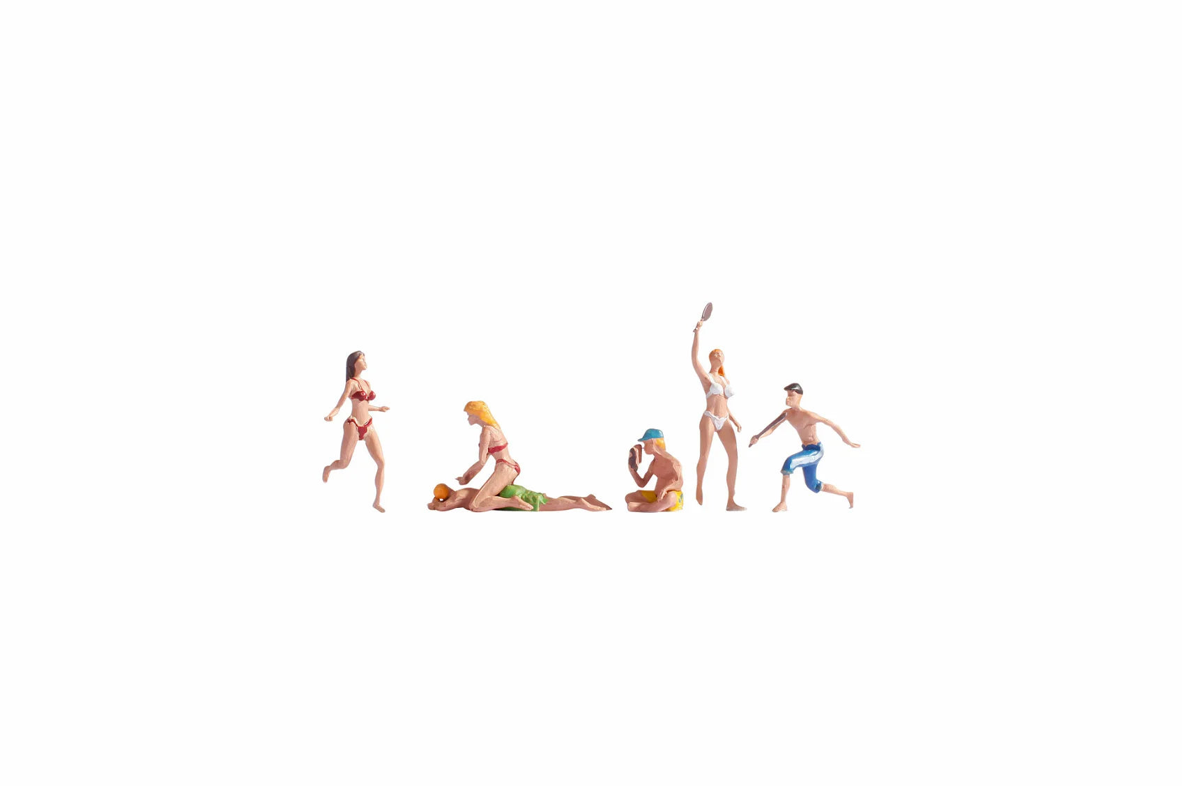 Noch 15842 HO/OO Gauge Sunbathers (6) Figure Set