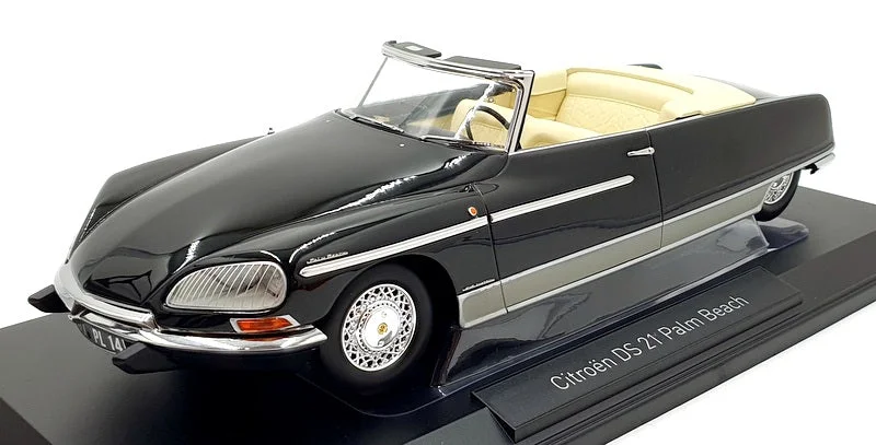 Norev 1/18 scale Diecast 181746 - 1968 Citroen DS21 Palm Beach - Black