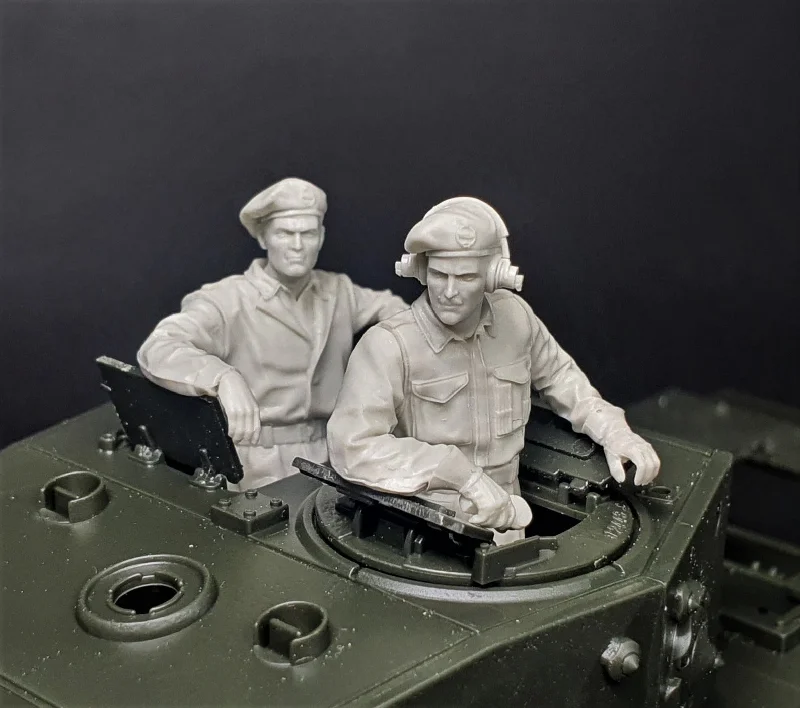 Panzerart WW2 British tank turret set 1/35 scale resin figure kit