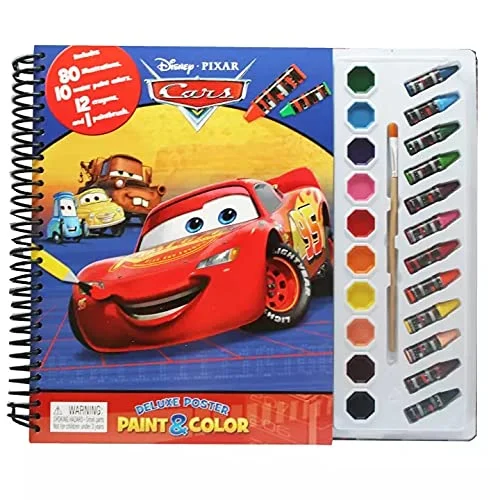Educational toys for teaching machine learning basics Phidal Disney Pixar Cars Deluxe Poster Paint and Color - English Educational toys for teaching machine learning basics Phidal Disney Pixar Cars Deluxe Poster Paint and Color - English