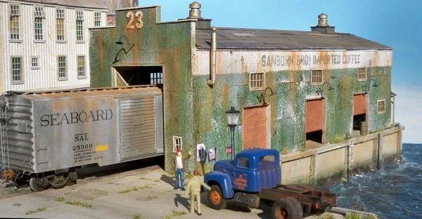 Pier 23 Sanborn Coffee - HO Scale Kit
