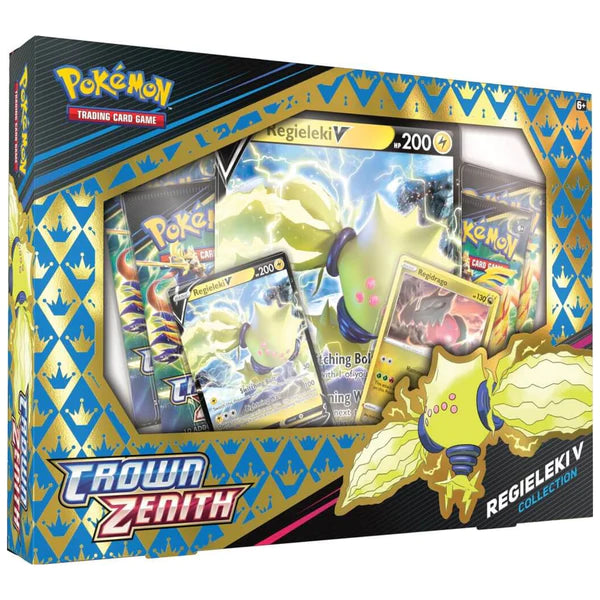 Educational toys for teaching meteorology concepts Pokemon TCG Crown Zenith - Regieleki V Box Educational toys for teaching meteorology concepts Pokemon TCG Crown Zenith - Regieleki V Box