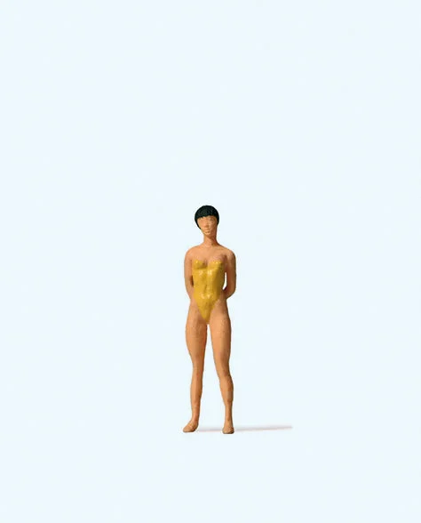 Preiser Female Bather Standing Figure PR28077