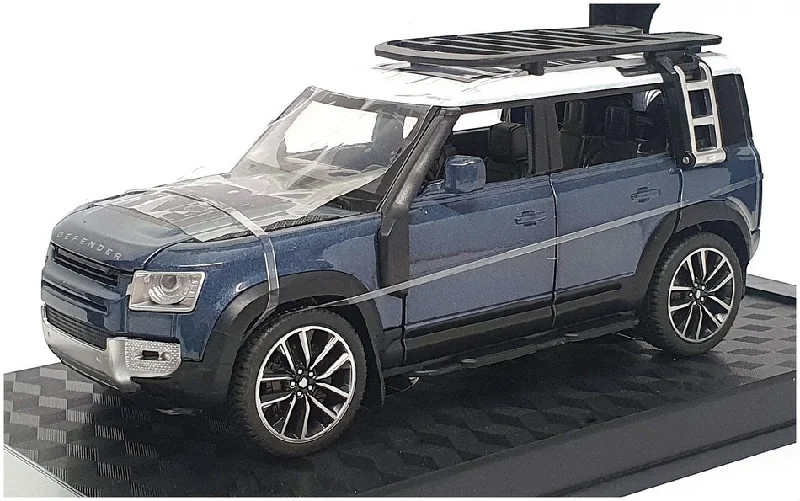 QY Toys 1/32 Scale Q3002A - Land Rover Defender 110 - Met Blue