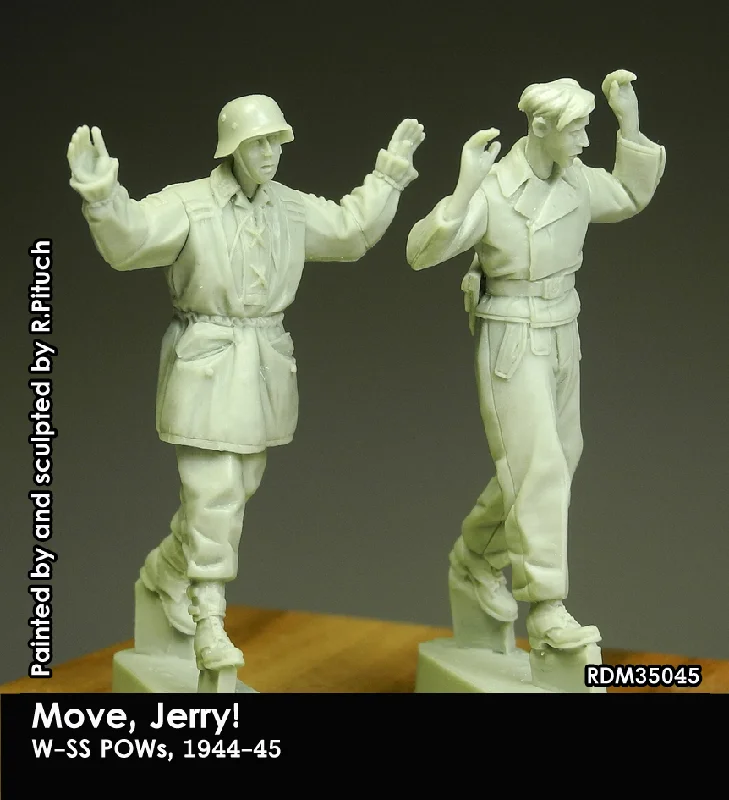 RADO WW2 Move, Jerry! W-SS POWs, 1944-45 (2 figures)