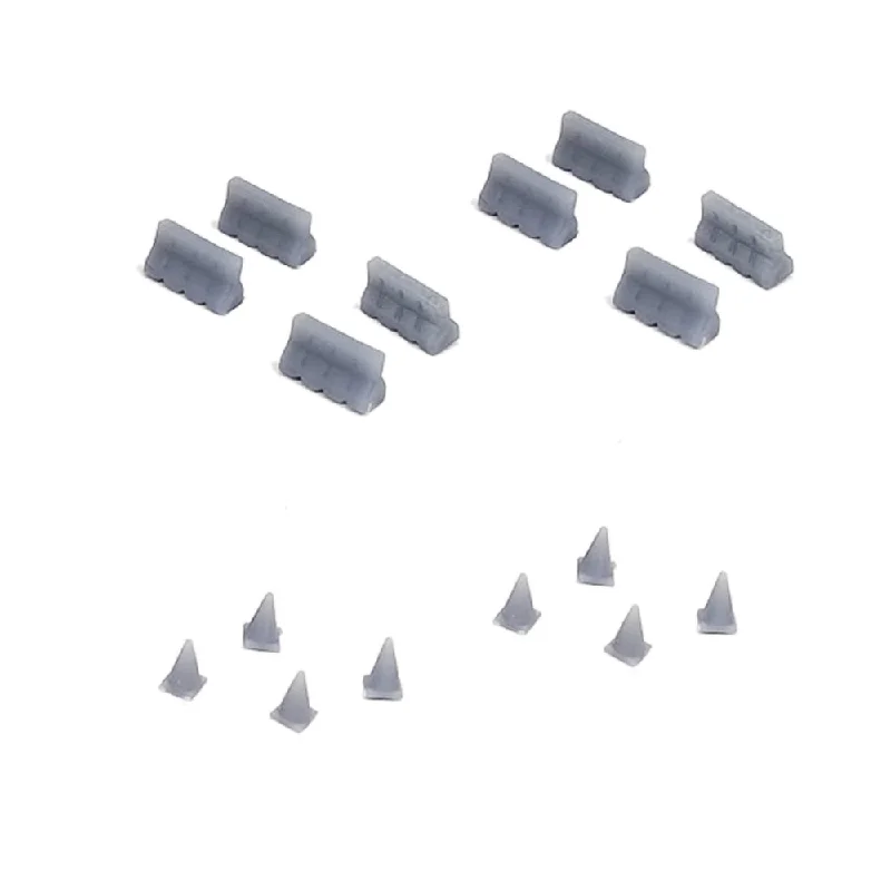 Road Block & Cone Set 1:160 N Scale