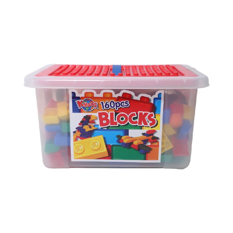 Educational toys for teaching measurement concepts​ SC-901 KYDOS BLOCKS 160PCS D