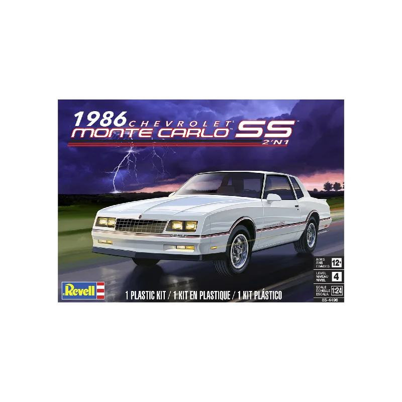 Greek - temple model toys for classical - history learning​ Scale Model 1/24 - 1986 Chevrolet Monte Carlo SS 2 'n 1