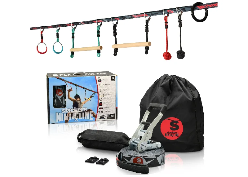 Outdoor toys for middle schools for outdoor education Slackers - NinjaLine 36' Intro Kit Outdoor toys for middle schools for outdoor education Slackers - NinjaLine 36' Intro Kit