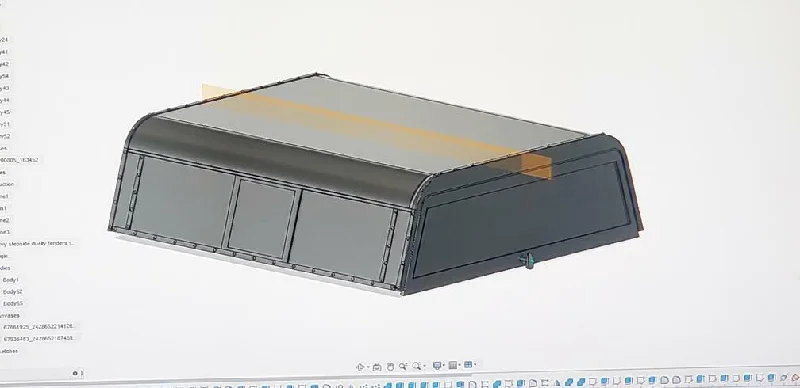 Squarebody Rear Canopy