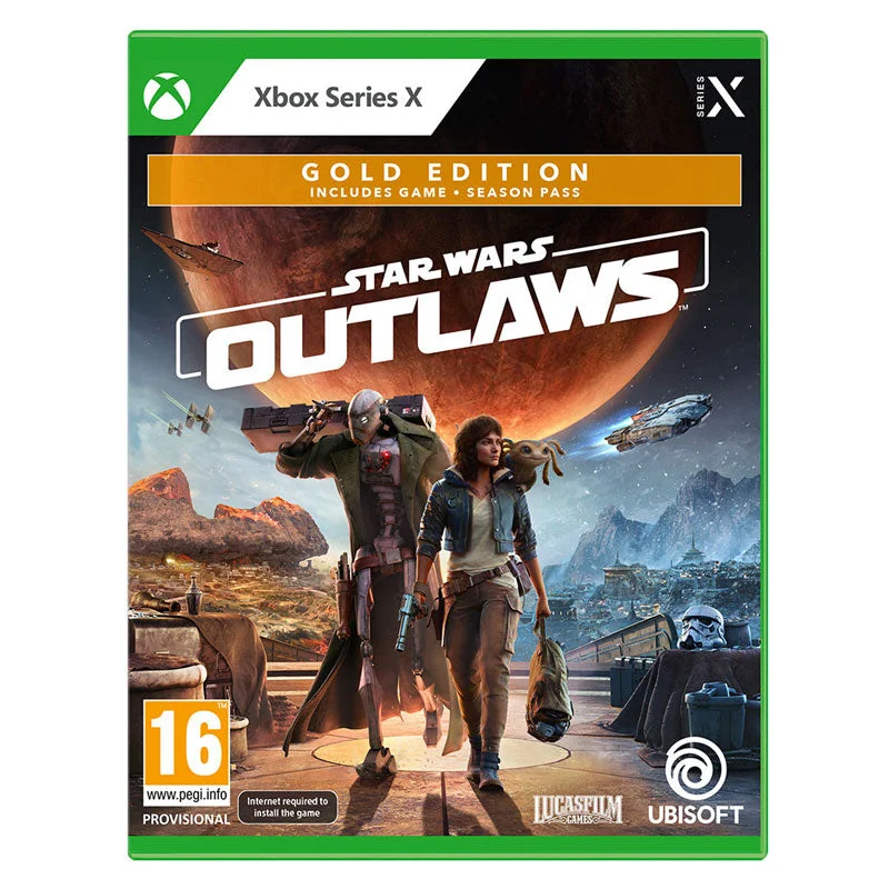 Video games for seniors with simple controls Star Wars Outlaws - Gold Edition - Xbox Series X Video games for seniors with simple controls Star Wars Outlaws - Gold Edition - Xbox Series X