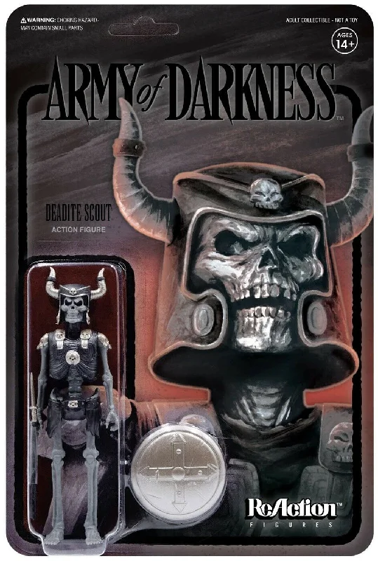 Super7 Army of Darkness Deadite Scout Midnight Variant ReAction Figure