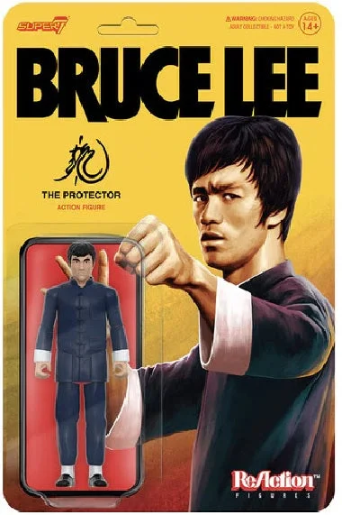 Super7 Bruce Lee With Jacket ReAction Figure