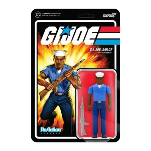 Super7 G.I.JOE Blueshirt (Brown) ReAction Figure