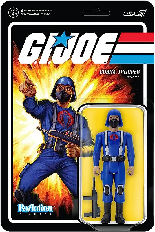 Super7 G.I. JOE Cobra Trooper H-BACK (Tan) ReAction Figure