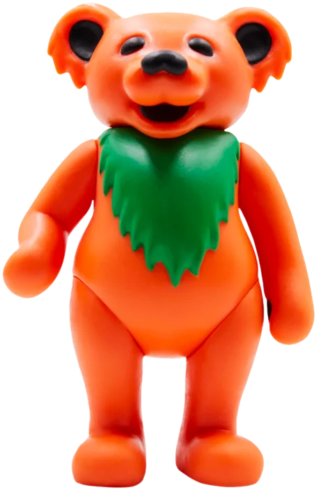 Super7 Grateful Dead Dancing Bear ReAction Figure - Orange
