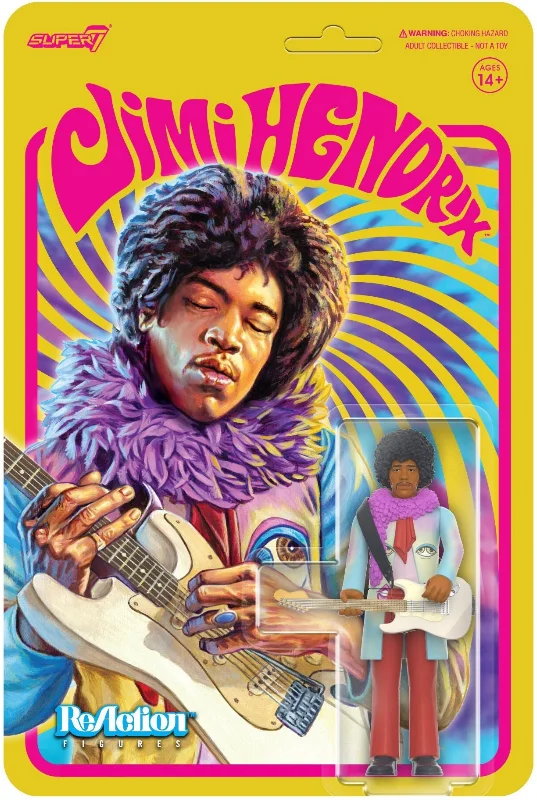 Super7 Jimi Hendrix Are You Experienced ReAction Figure