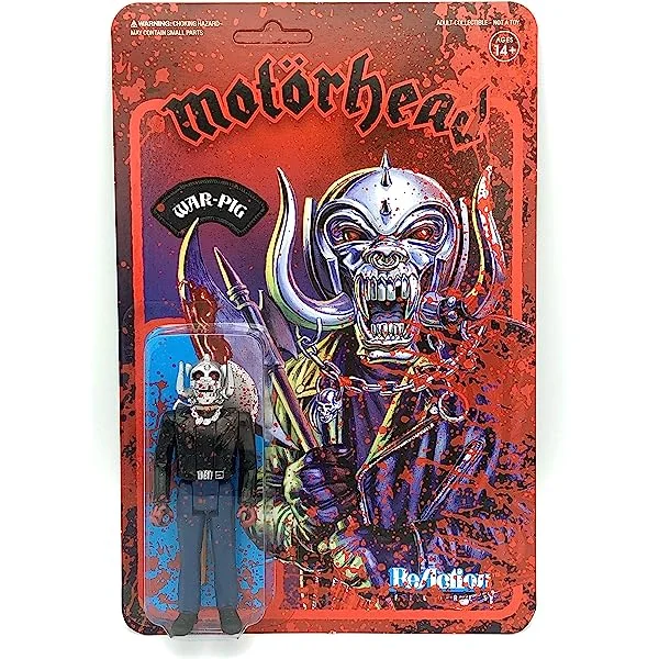Super7 Motorhead War Pig Bloody Version ReAction Figure