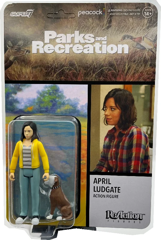 Super7 Parks and Recreation April Ludgate ReAction Figure