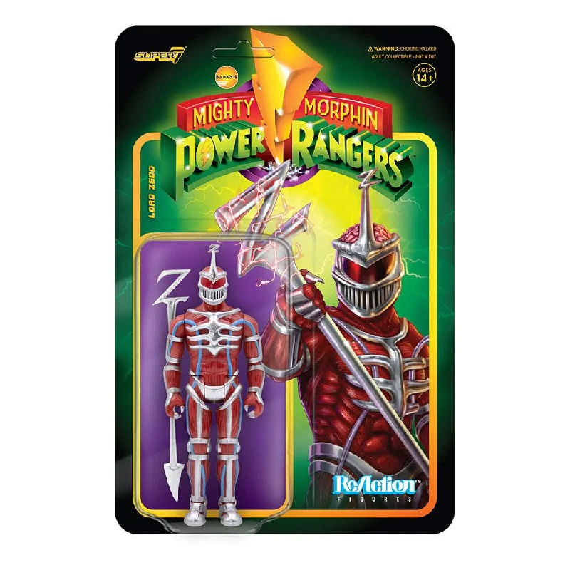 Super7 Power Rangers Lord Zedd ReAction Figure