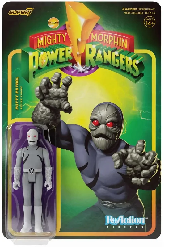 Super7 Power Rangers Z Putty ReAction Figure