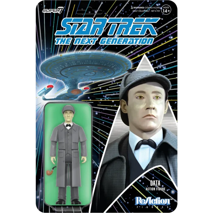 Super7 STAR TREK: TNG Elementary Data ReAction Figure