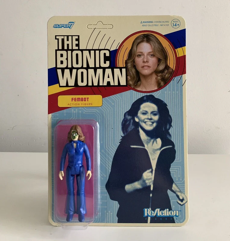 Super7 The Bionic Woman Fembot ReAction Figure
