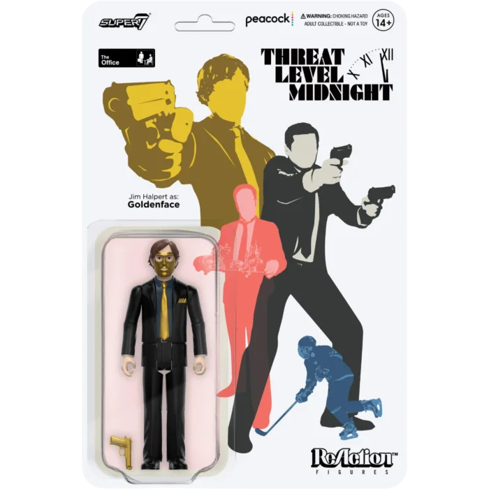 Super7 The Office Goldenface ReAction Figure